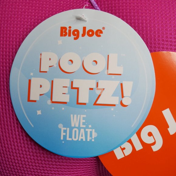 Big Joe Large FROG Pool Petz Ride-On Float Beach - Picture 3 of 4